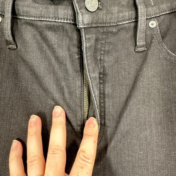 Madwell Women's Size 18W Plus Kick Out Crop Jeans Black Rinse Wash‎ Classic NWT - Picture 5 of 8